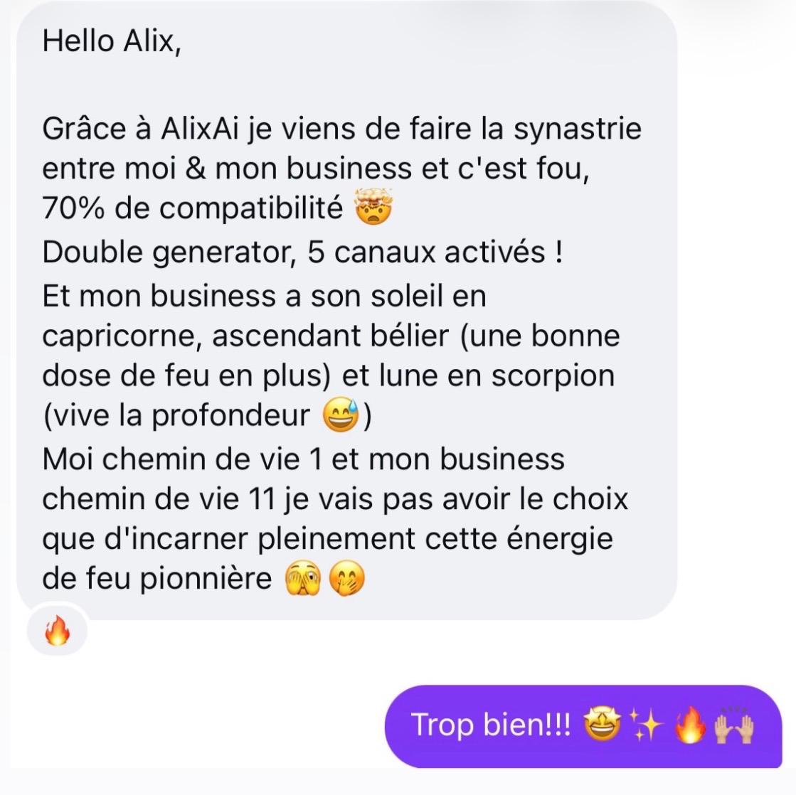 Témoignage d’une utilisatrice AliXAi